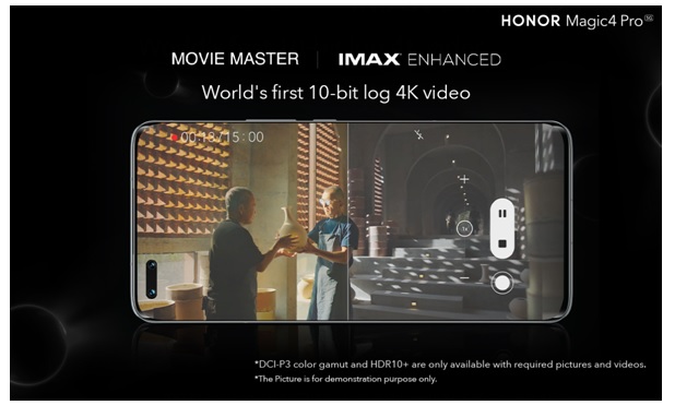HONOR Magic4 Pro Leads the Way to a Cinematic Videography with Magic-Log Movie Master