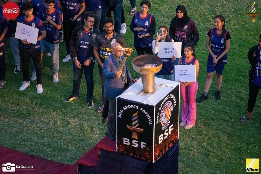 <strong>BITS Pilani Dubai Campus’ Sports Festival (BSF) kicks off with High Fervour! MAHA, the Arabian Oryx adds zest as the Mascot!!</strong>