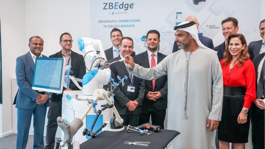 <strong>Zimmer Biomet opens Dubai Innovation Hub as demand continues to increase for orthopedic robotics and technology</strong>